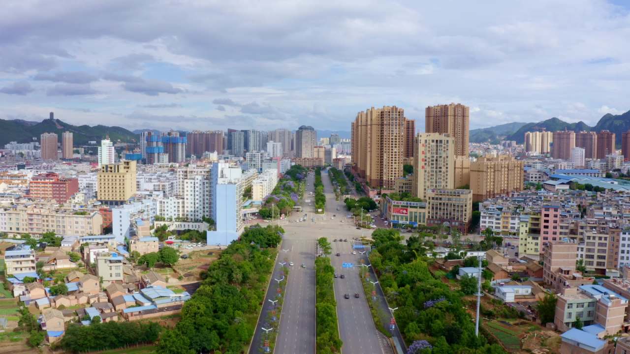 城市全景俯瞰