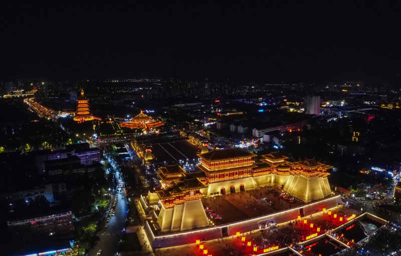 河南洛阳应天门景区 2