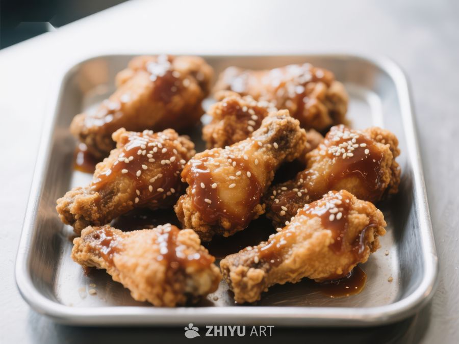 酱汁鸡翅配芝麻，美味诱人 231