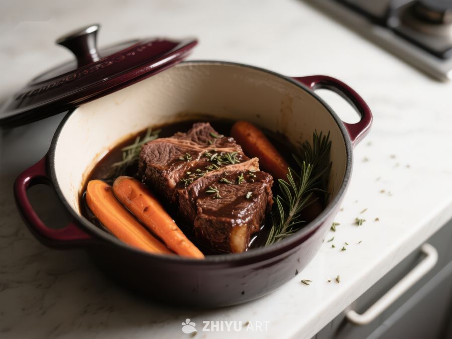 炖牛肉与胡萝卜的美味锅餐 138
