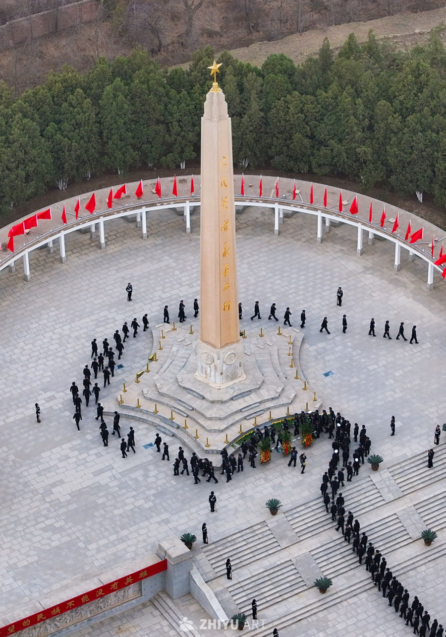 清明兰州烈士陵园公祭仪式 4