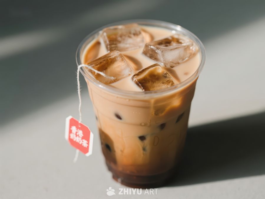 冰茶饮品，阳光照射下的清凉享受 12