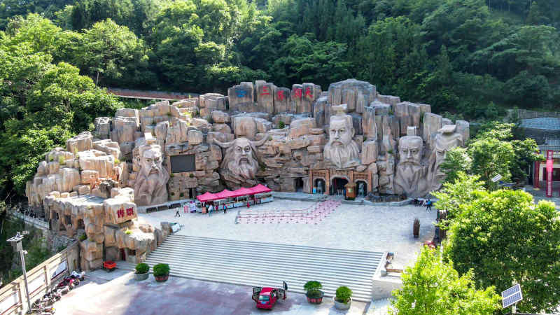 湖北襄阳城市风光旅游景区航拍摄影图 