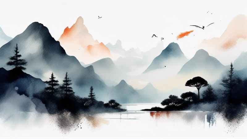 山水插画国风 34