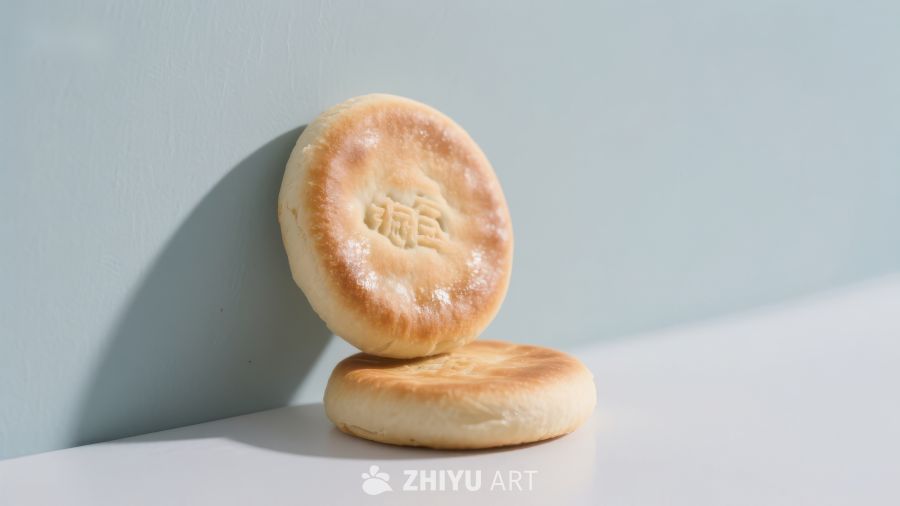 传统糕点叠放展示
