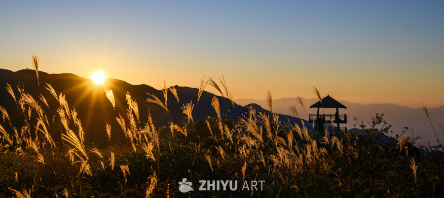 长沙大围山冬日暖阳