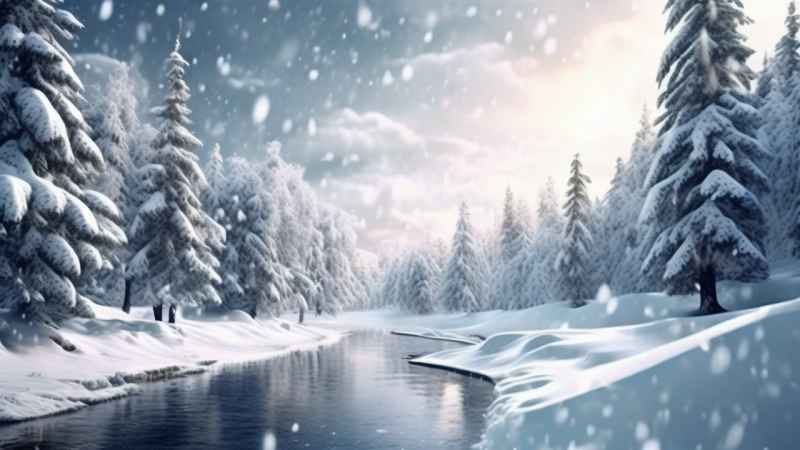美丽冬季雪景 74