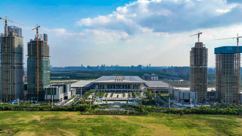 安徽合肥城市风光航拍图 10