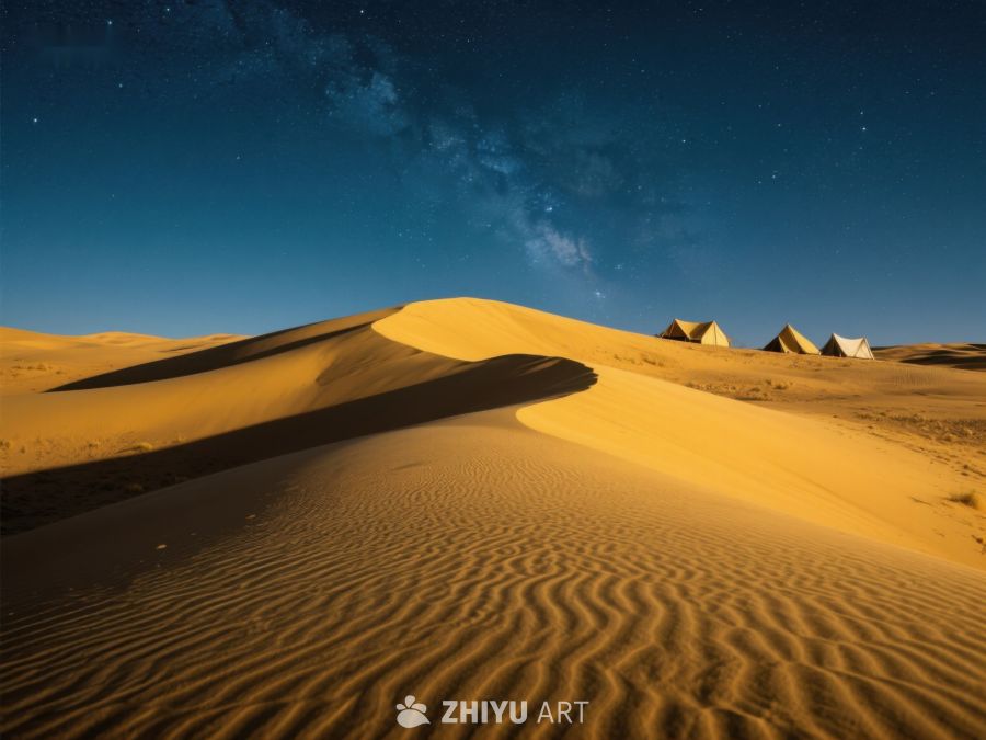 星空下的沙漠帐篷 205