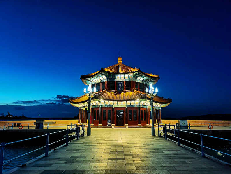回澜阁晨曦
