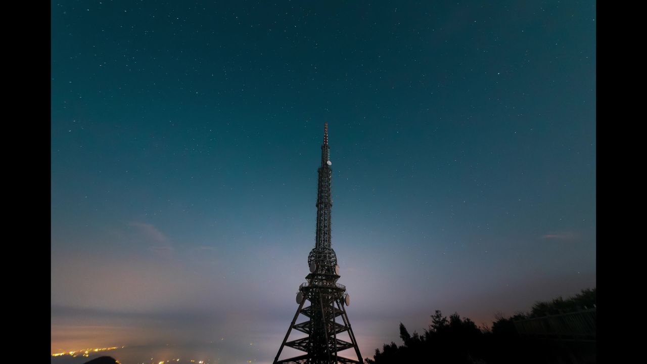 观日台星空延时