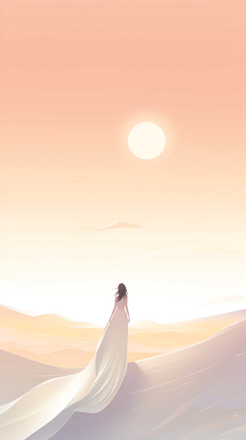 唯美浅白色背景图