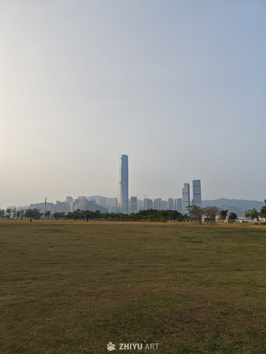 城市绿洲与天际线