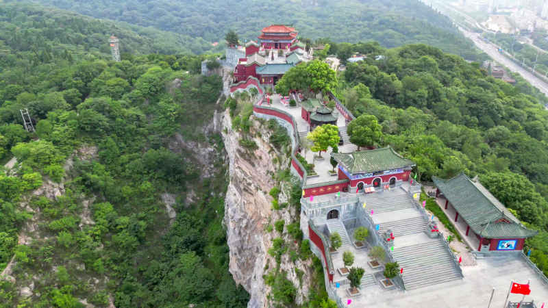 湖北襄阳城市风光旅游景区航拍摄影图 