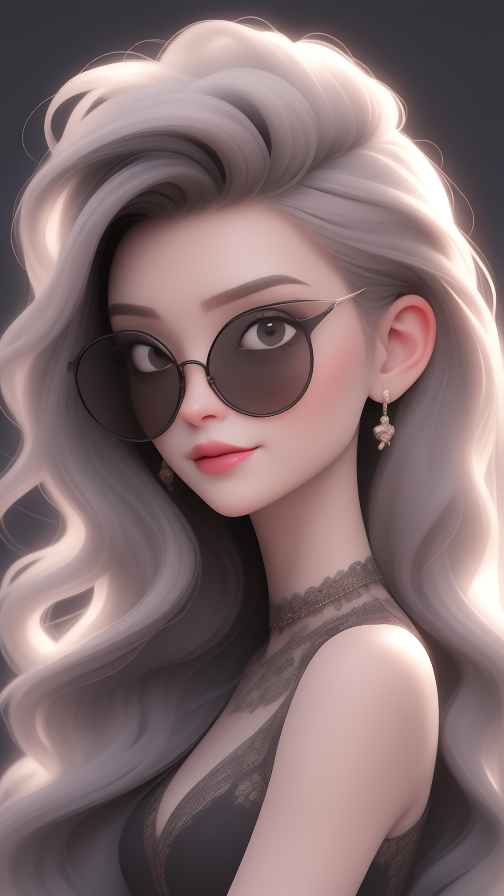 可爱头像美女质感