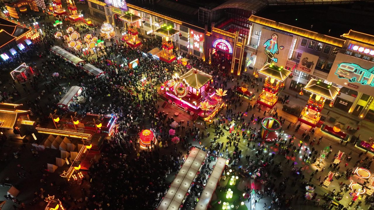 2023沈阳老北市场元宵灯会