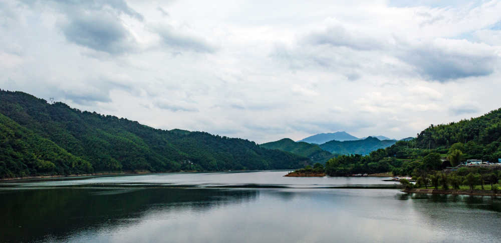山，水