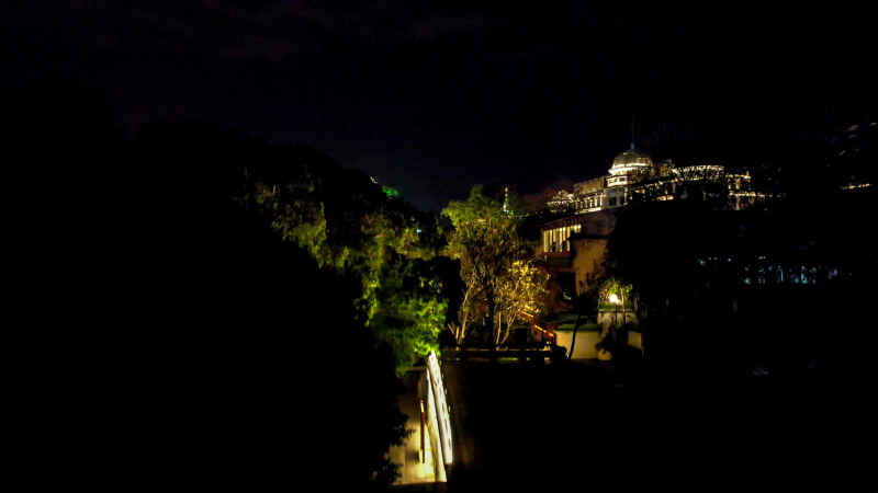 广西柳州城市夜景灯光