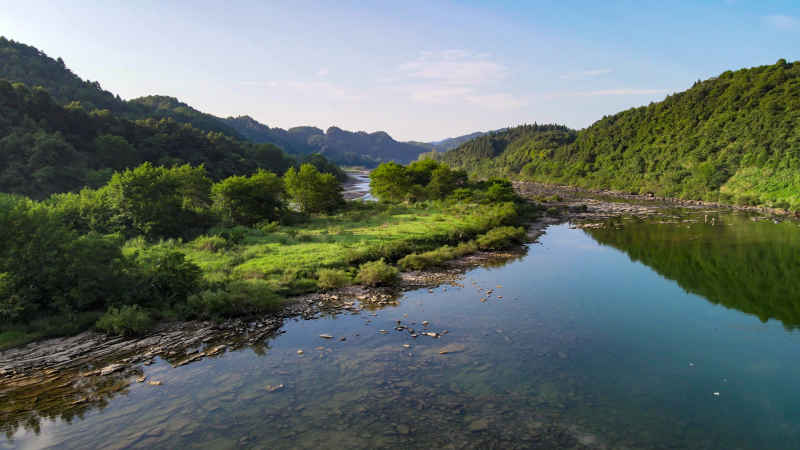祖国大好河山航拍摄影图