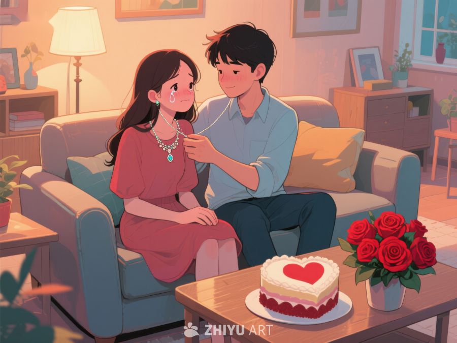 温馨室内情侣共度时光 770