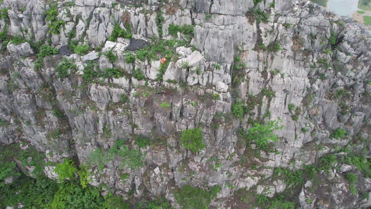 广西桂林山水风光航拍 