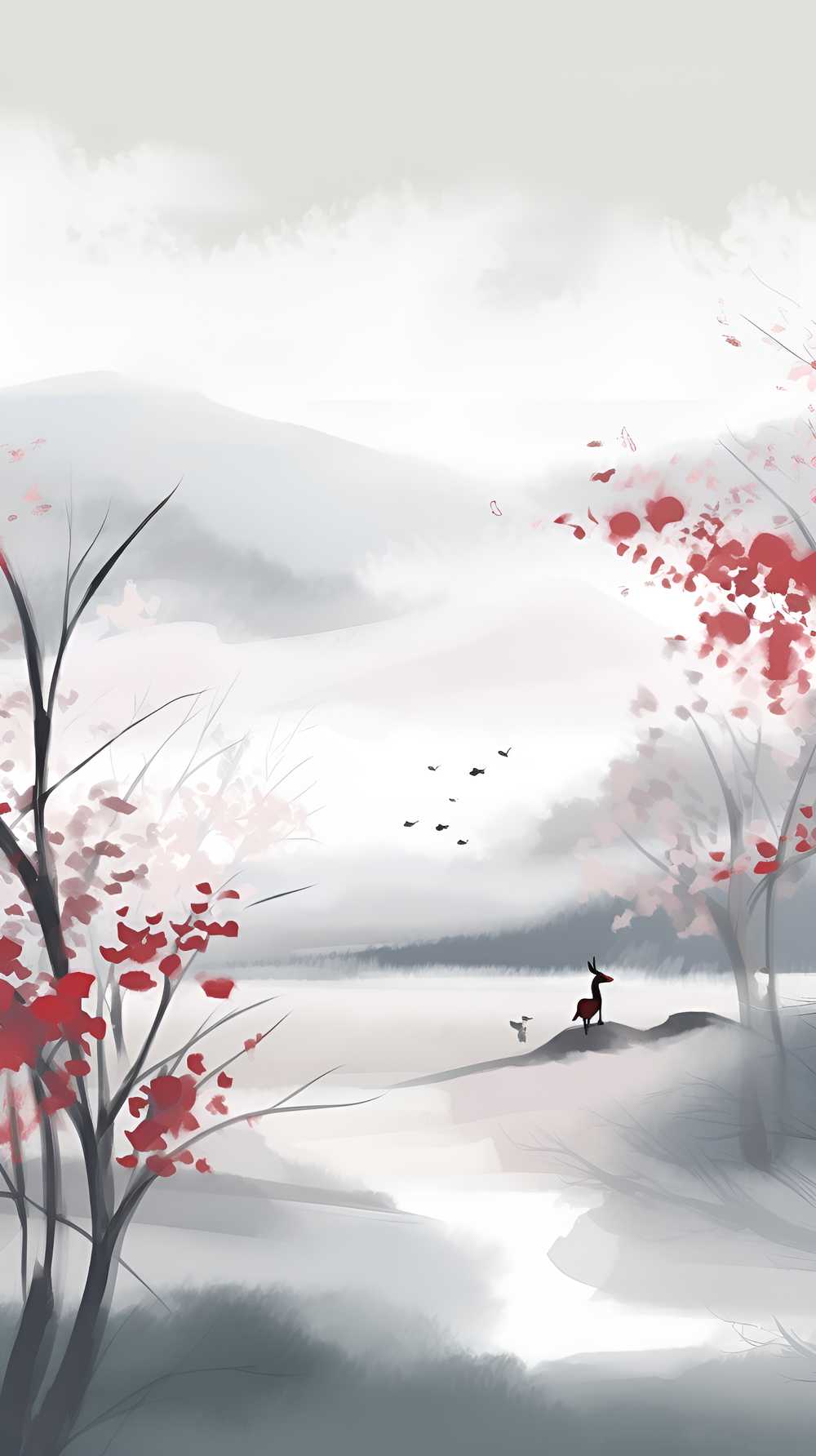 中国风背景图简约