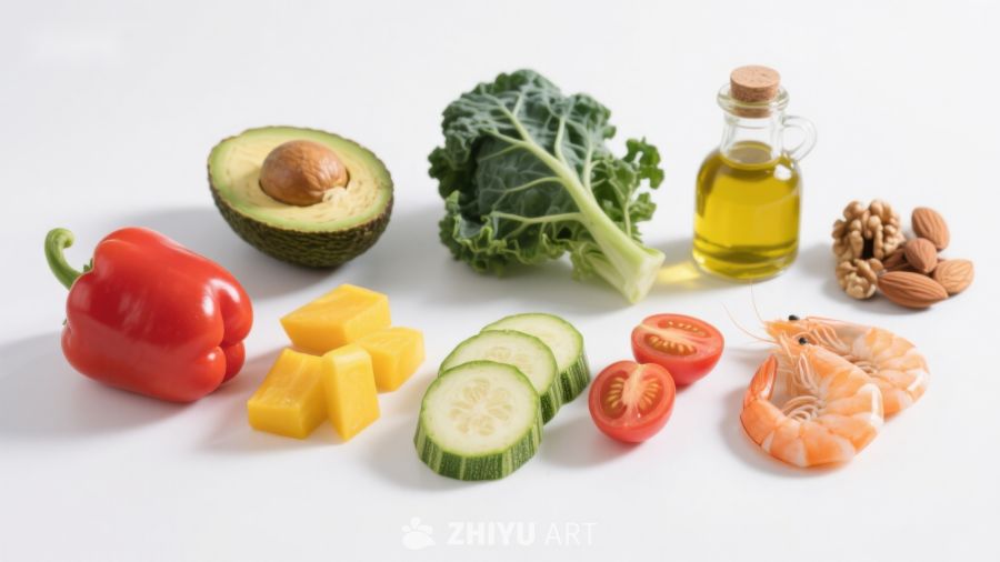 新鲜食材摆拍