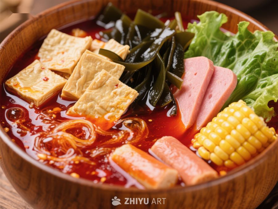 麻辣烫碗装美食 657