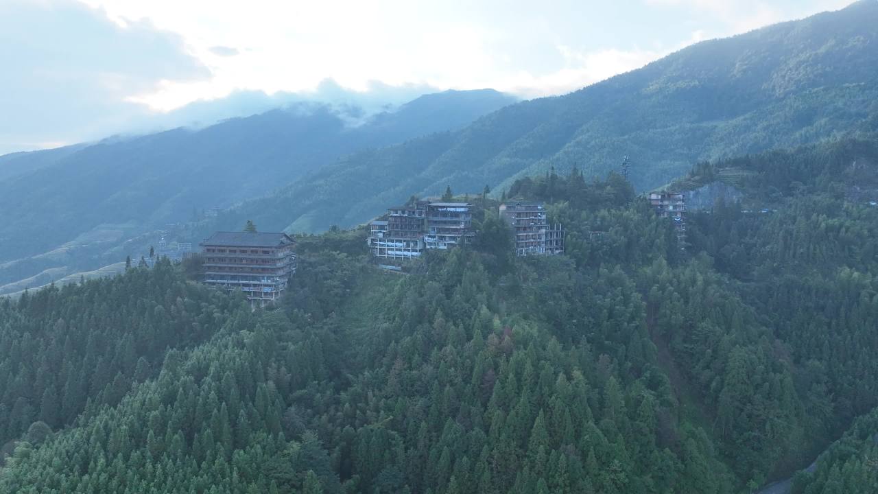 4K航拍桂林龙脊梯田风光 10