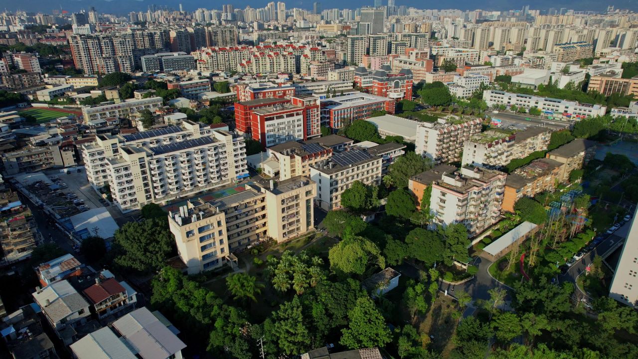 航拍福建船政交通职业学院