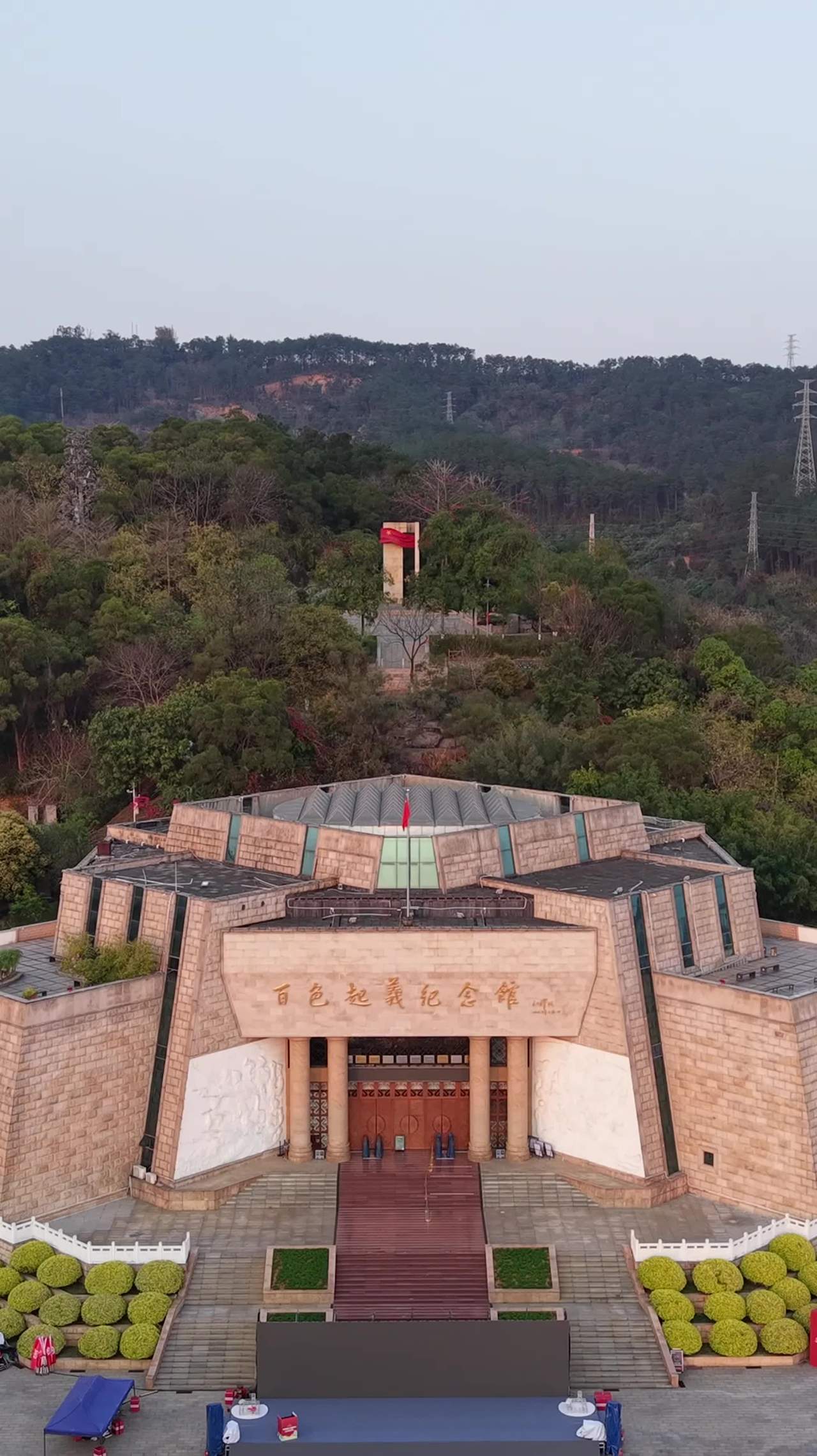 百色起义纪念馆全景
