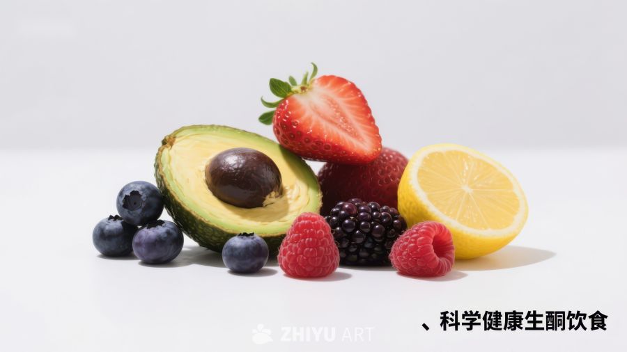 新鲜水果组合，健康饮食选择