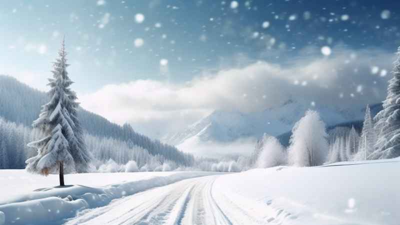 美丽冬季雪景 19