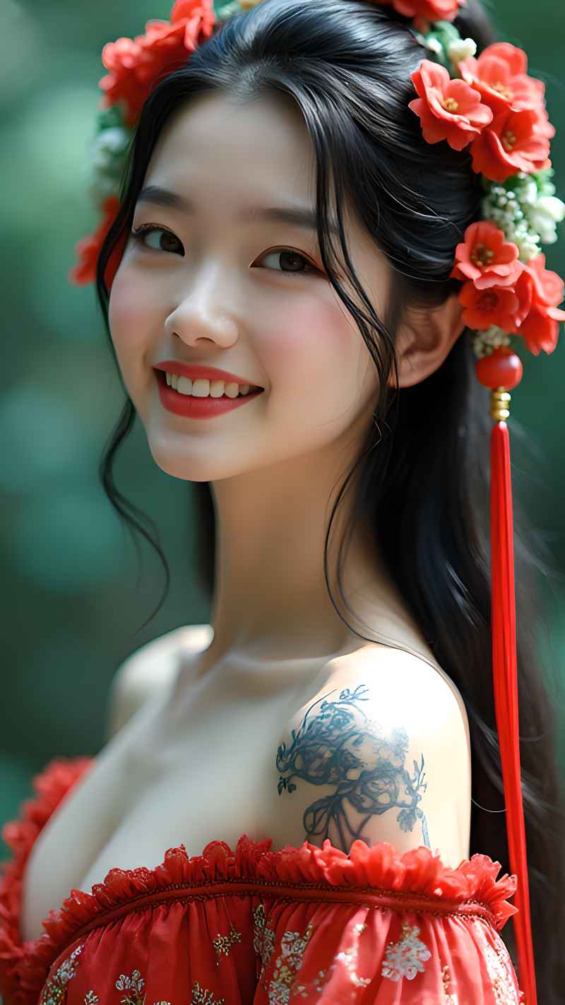 艺术美女新中式主体系列 65