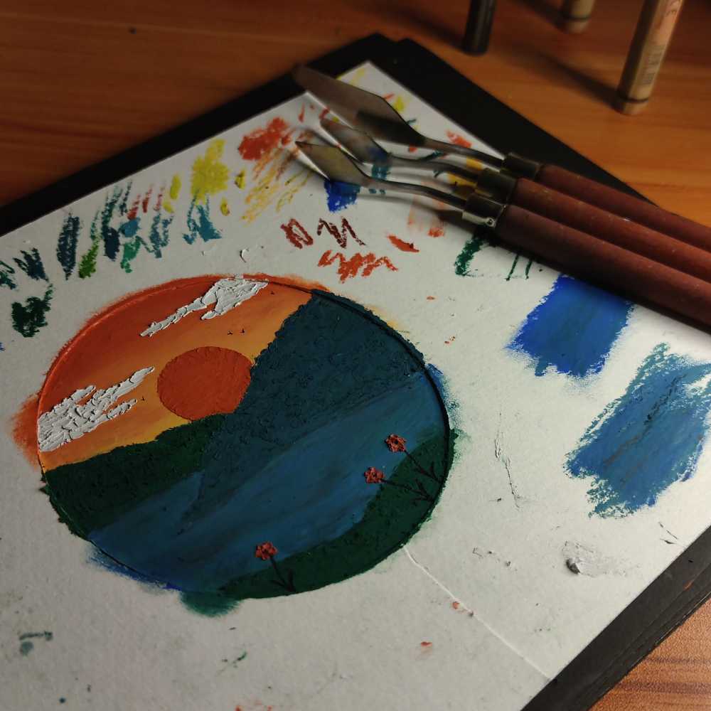 画画