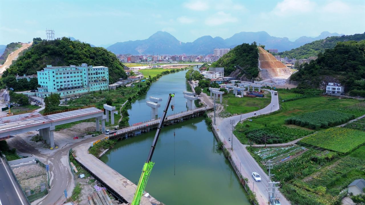 甬台温高速柳市互通建设 6