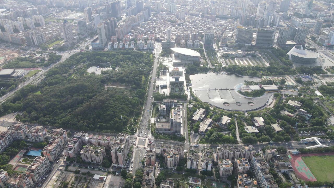 东莞市区远景航拍 26