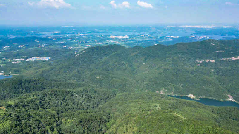 湖北武汉城市建设航拍摄影图 