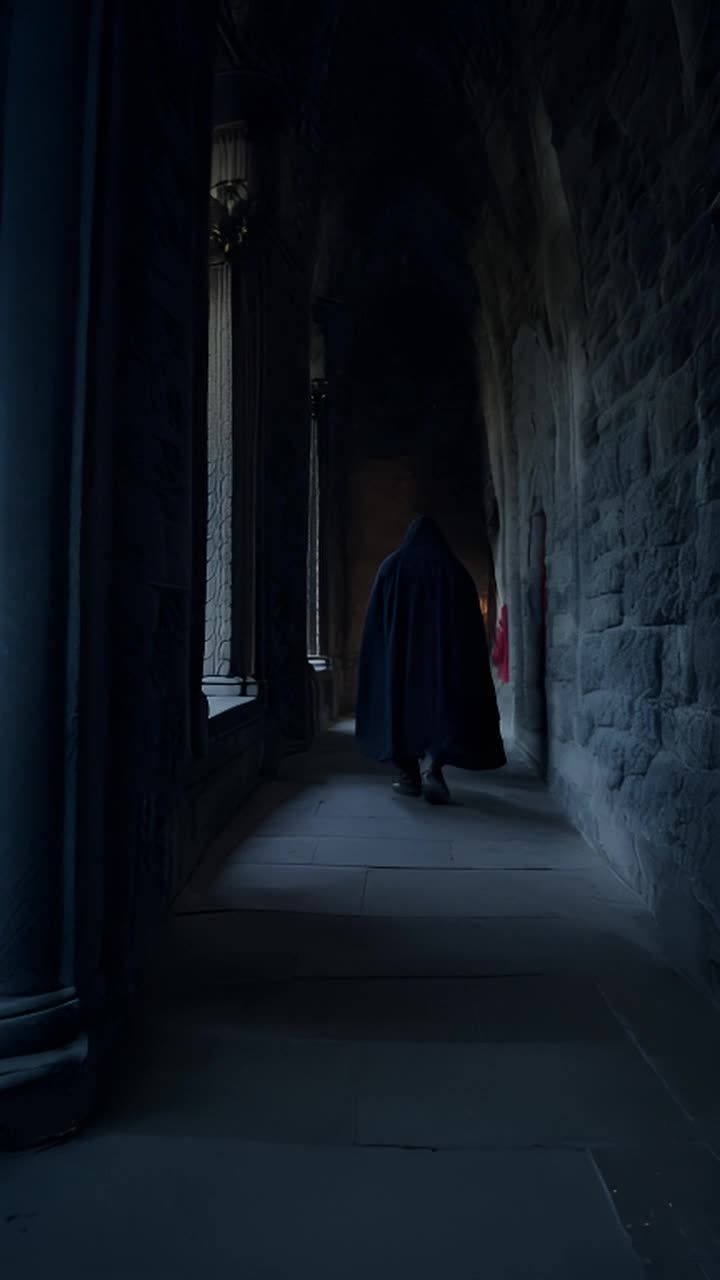 走廊里神秘而充满魔法
