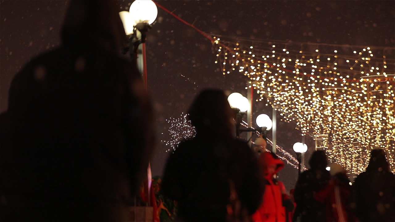 下雪的夜晚