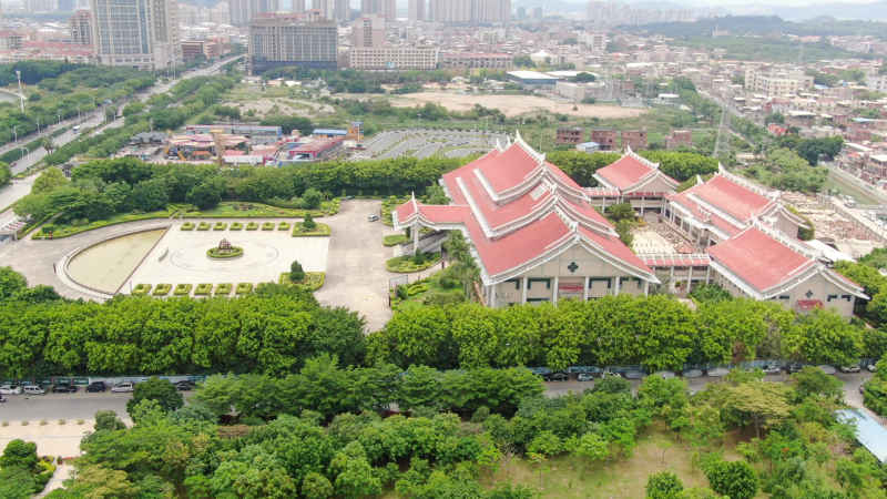 航拍福建泉州南少林