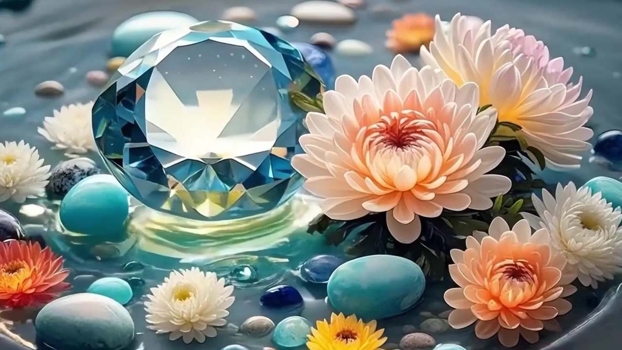 水晶莲花
