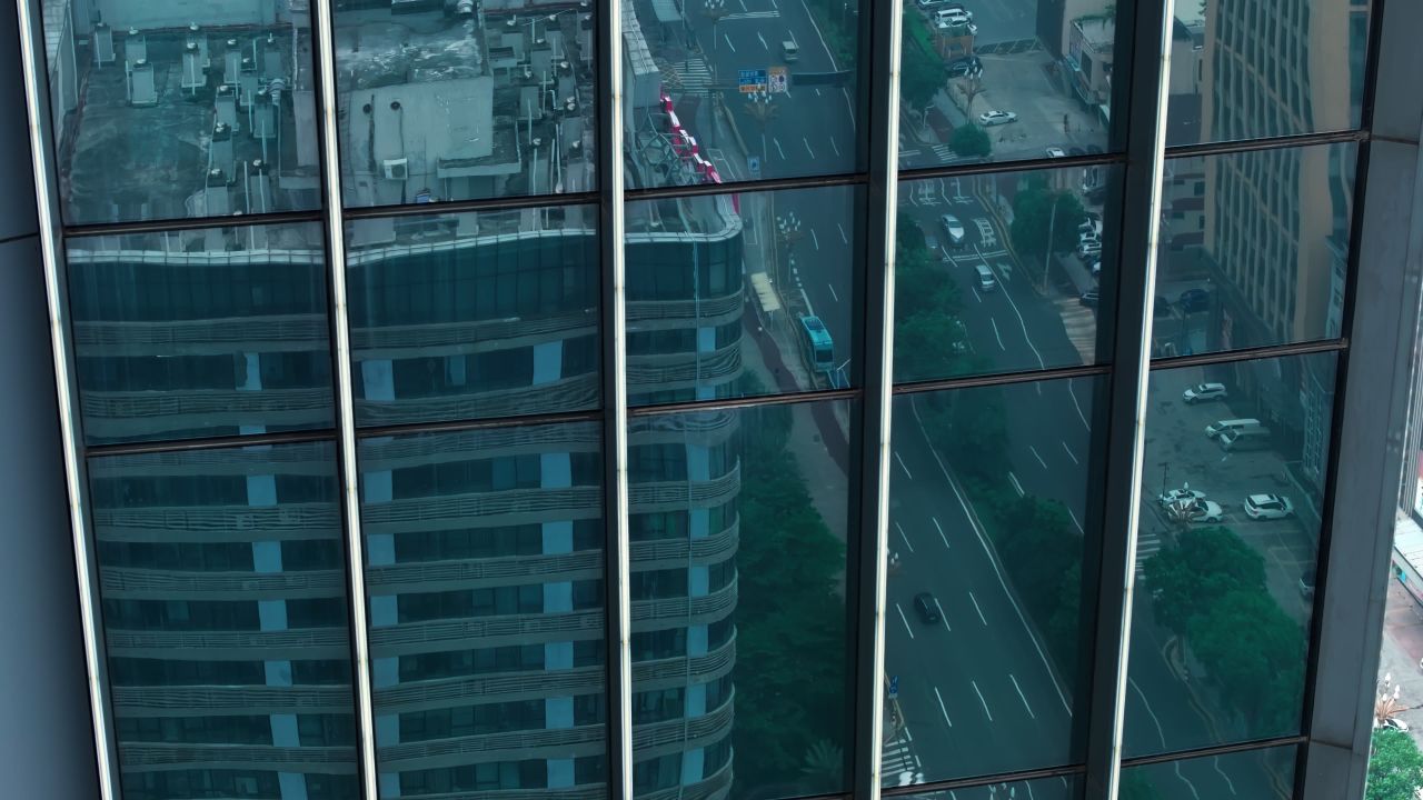 广东东莞城市建筑风光航拍 2