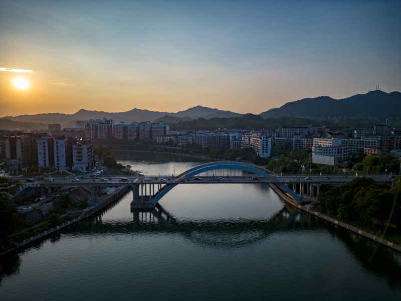 湖南怀化城市风光