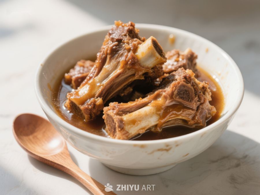 美味炖煮排骨，浓郁汤汁诱人 544