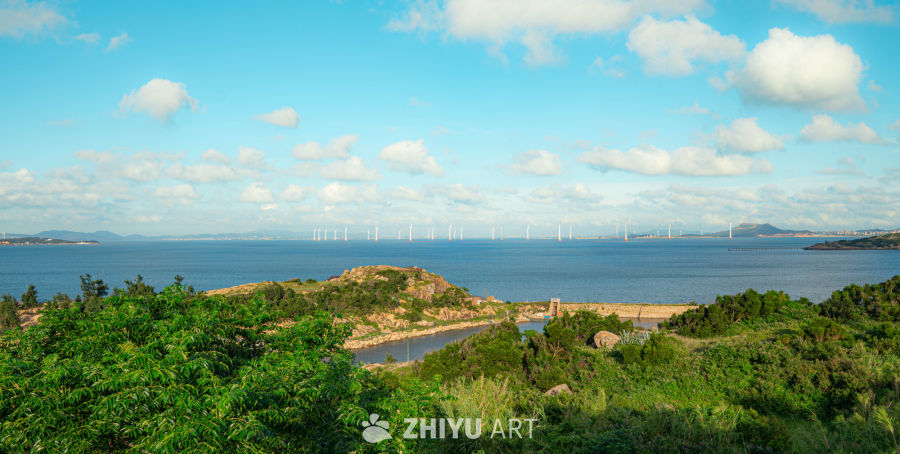 海上风电与绿岛