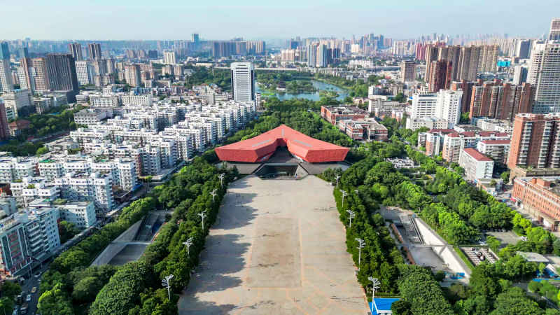 武汉城市风光航拍