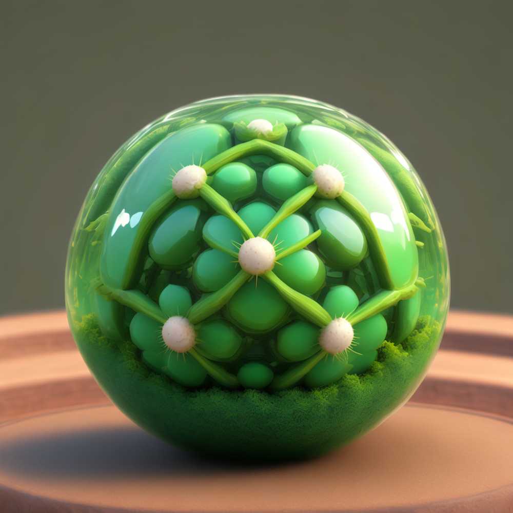 仙人球绿色圆形