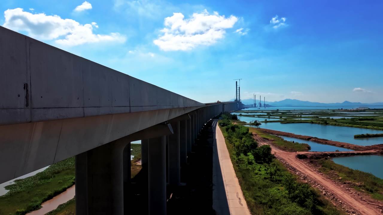 黄茅海跨海大桥 五