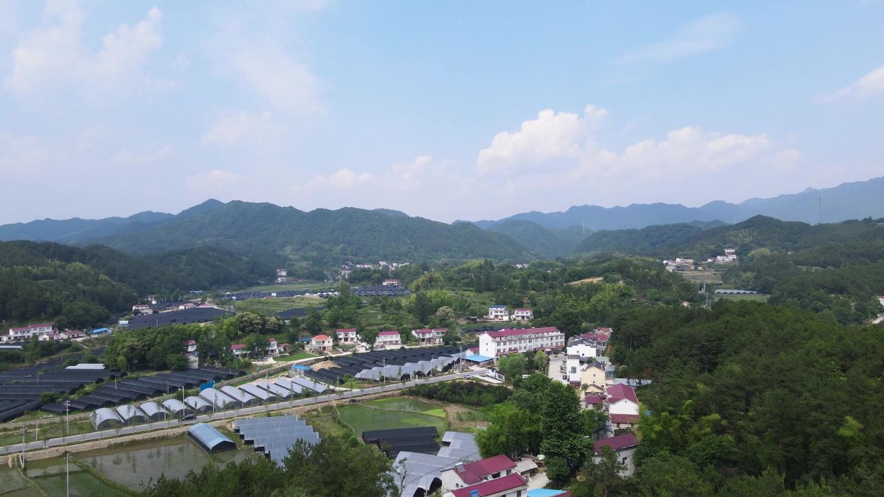 霍山石斛原产地航拍